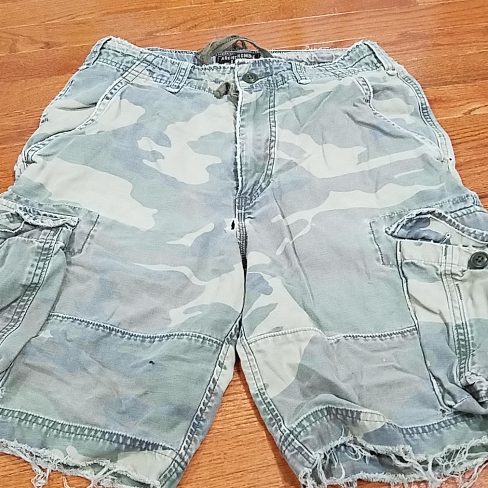 Abercrombie Mens Cargo Shorts